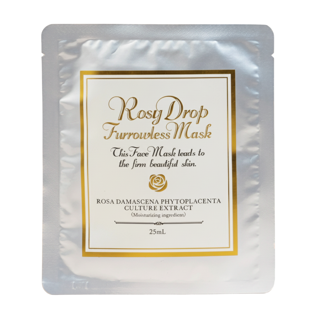 ROSY DROP Furrowless Mask 1шт – Зволожуюча маска для обличчя проти зморшок ROSY DROP Furrowless Mask 1шт – Зволожуюча маска для обличчя проти зморшок